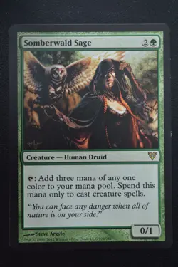 Magic The Gathering MTG SOMBERWALD SAGE Avacyn Restored LP Lightly Played - Image 1