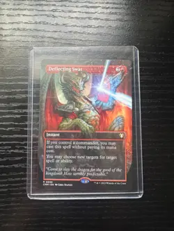 Deflecting Swat (Borderless) Commander Masters Regular - Image 1