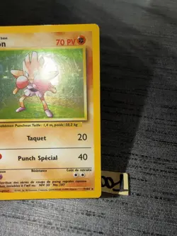 Carte Pokemon Tygnon 7/102 Holo Set De Base Wizards Francais OCCASION - Image 5