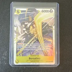 One Piece Card Game Borsalino Character EB04-058 Blocker 5 Cost 6000 Power - Image 1