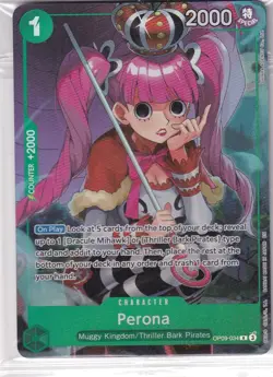 Perona (Illustration Box Vol.4) OP09-034 One Piece Promotion Cards Foil - Image 1