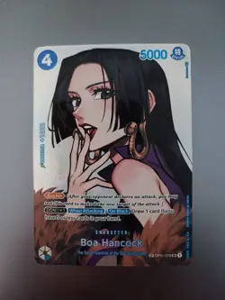 Bandai One Piece Card Game Boa Hancock OP01-078 SP Special Alt Art Holo ENG - Image 2