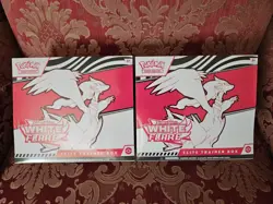 2x Pokemon TCG Scarlet & Violet White Flare Elite Trainer Box ETB Factory Sealed - Image 1