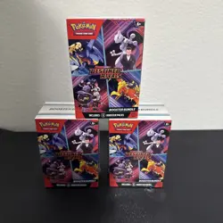 Pokemon Scarlet & Violet Destined Rivals Booster Bundle Box LOT of 3.. - Image 1