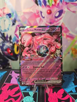 Pokemon TCG Team Rocket’s Mewtwo EX Black Star Promo 2025 SVP205 - Image 2