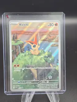 Pokemon TCG: SV Promo Victini Illustration Rare SVP208 - Image 4