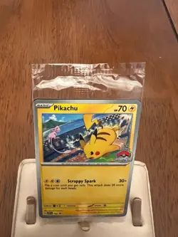 Pikachu Promo 2024 World Championships SVP EN 190 Pokemon Worlds English - Image 2