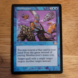 Misdirection #87 Mercadian Masques Magic MTG - Played - Image 1