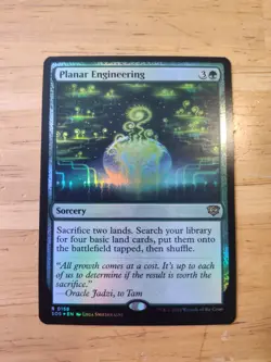Planar Engineering - FOIL Secrets of Strixhaven SOS Rare 158 - Image 1