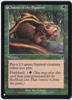Chatter of the Squirrel C The List Reprints 233 LP - Image 1