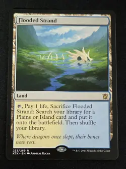 Flooded Strand Khans of Tarkir Regular MTG - Image 1