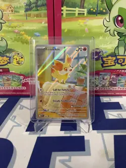 Fennekin MEP 080 Pokemon Center Stamp Black Star Promo - Image 1