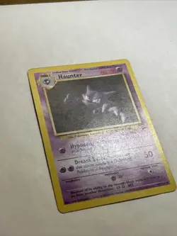 LP-NM Pokemon HAUNTER Card (BASE 2) Set 43/130 Non-Holo UNCOMMON Vintage WOTC - Image 2