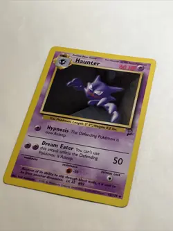 LP-NM Pokemon HAUNTER Card (BASE 2) Set 43/130 Non-Holo UNCOMMON Vintage WOTC - Image 3