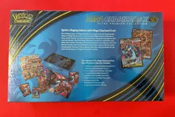 New Factory Sealed Pokemon TCG Mega Charizard X ex Ultra-Premium Collection UPC - Image 2