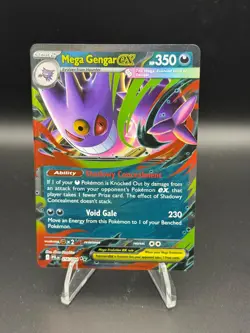 Mega Gengar ex 056/094 Double Rare Phantasmal Flames Pokemon Near Mint - Image 1