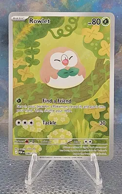Rowlet 090/088 Illustration Rare Me03: Perfect Order Pokemon TCG - NM CU - Image 1