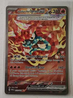 Hearthflame Mask Ogerpon ex (SIR) 212/167 SV Twilight Masq. - NM - POKEMON TCG - Image 1