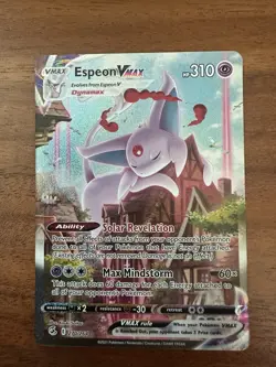 Espeon VMAX 270/264 Fusion Strike Alt Art Secret Rare Pokemon TCG NM/M - Image 1