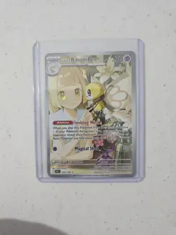 The Pokemon Company Lillie's Ribombee 164/159 Sv09 Holo Full Art IR ENG - Image 1