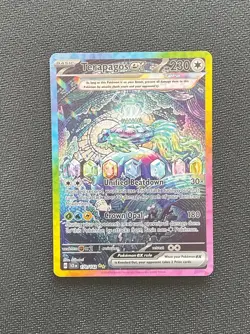 2023 Terapagos Ex 170/142 SIR SV07 Stellar Crown Pokemon NM/LP - Image 2