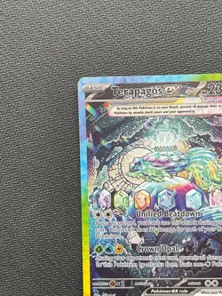 2023 Terapagos Ex 170/142 SIR SV07 Stellar Crown Pokemon NM/LP - Image 3