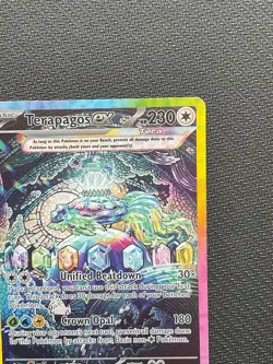 2023 Terapagos Ex 170/142 SIR SV07 Stellar Crown Pokemon NM/LP - Image 4