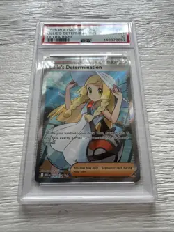 Pokemon Mega Evolution # 169 Lillie’s Determination Ultra Rare PSA 10 GEM MINT - Image 2
