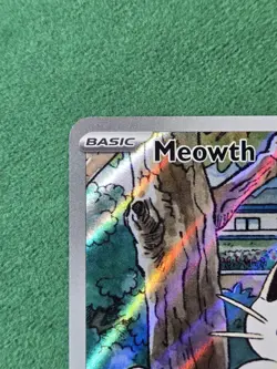 Pokemon Meowth 106/094 Me02: Phantasmal Flames Illustration Rare - Image 5