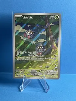 Pokemon Scarlet & Violet 151 Mew en Tangela 178/165 IR Illustration Rare - Image 1