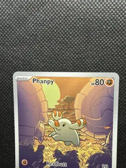 Phanpy 205/191 IR Illustration rare Pokemon Surging Sparks SV8 NM - Image 3