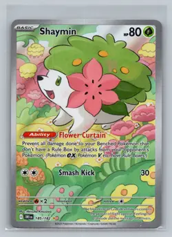 Shaymin - 185/182 - Pokemon Destined Rivals Illustration Rare NM - Image 1
