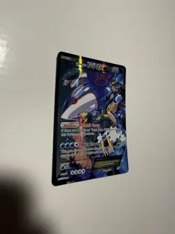 Pokemon Team Aqua's Kyogre EX 6/34 Double Crisis Full Art Holo UR Eng 2015 HP190 - Image 4