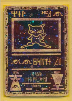 PSA 7 NM ANCIENT MEW 2000 POKEMON MOVIE GAME PROMO GRADED PM PURPLE GOLD V-TPHLC - Image 2