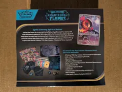 Pokemon TCG Mega Evolution Phantasmal Flames Elite Trainer Box Booster Promo - Image 2