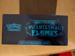 Pokemon TCG Mega Evolution Phantasmal Flames Elite Trainer Box Booster Promo - Image 3