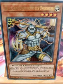 Wulf, Lichtverpflichtetes Ungeheuer BLLR-DE039 Ultra Rare Deutsch NM YUGIOH - Image 1