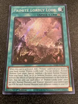 Yu-Gi-Oh! Primite Lordly Lode BLMM-EN172 1st Edition Secret Rare NM - Image 2