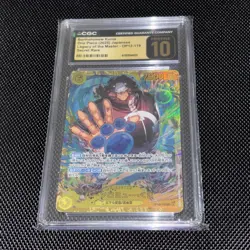 Bartholomew Kuma OP12-119 SEC CGC Pristine 10 One Piece Legacy of the Master - Image 1