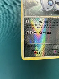 Pokemon Card Aron Triumphant Reverse Holo Common 56/102 - Image 4