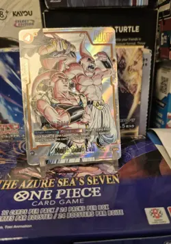 Dragon Ball Super Fusion World SB01-036 Majin Buu Evil Alt Art Booster Card - Image 1