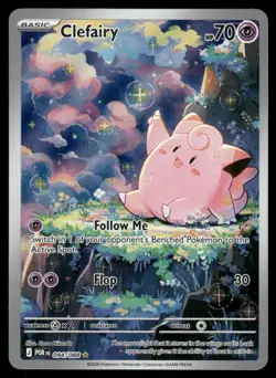 Pokemon Cards Clefairy 094/088 Perfect Order Holo Illustration Rare NM *2 - Image 1