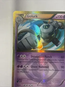 Pokemon TCG Golurk Boundaries Crossed Holo Card 150/149 Secret Rare - Image 4