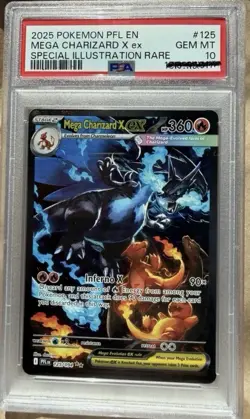 Pokemon card Mystery Card single ( mega Charizard X ex PSA 10)🔥🔥🔥 - Image 1