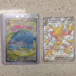 Pokemon TCG Card Holo Full Art Lot Bulbasaur Pikachu Charmeleon Venusaur ex + - Image 5