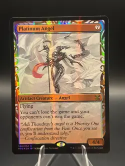 MTG Platinum Angel Masterpiece Series: Kaladesh Inventions NM Foil - Image 1