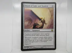Magic the Gathering Darksteel Sword of Light and Shadow 149/165 LIGHTLY PLAYED - Image 1