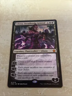 MTG - Liliana, Dreadhorde General (FDN) - Brand New - NM/NP - Image 1