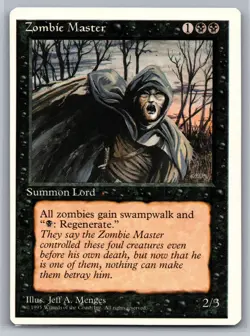 Fourth Edition #58 Zombie Master *M6 - Image 1