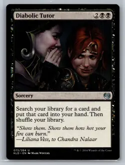 Kaladesh #75 Diabolic Tutor *M7 - Image 1